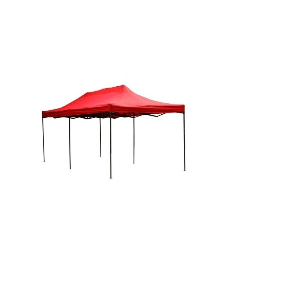 Cort Pavilion 3X6M Pliabil Cadru Metal Pentru Curte, Gradina, Evenimente - vivimall.ro