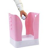 Cos De Gunoi Extensibil, Din Plastic, Reglabil, Pliabil, Versatil, Pentru Bucatarie, Baie Sau Birou, Cos Universal, 21X25X17 Cm