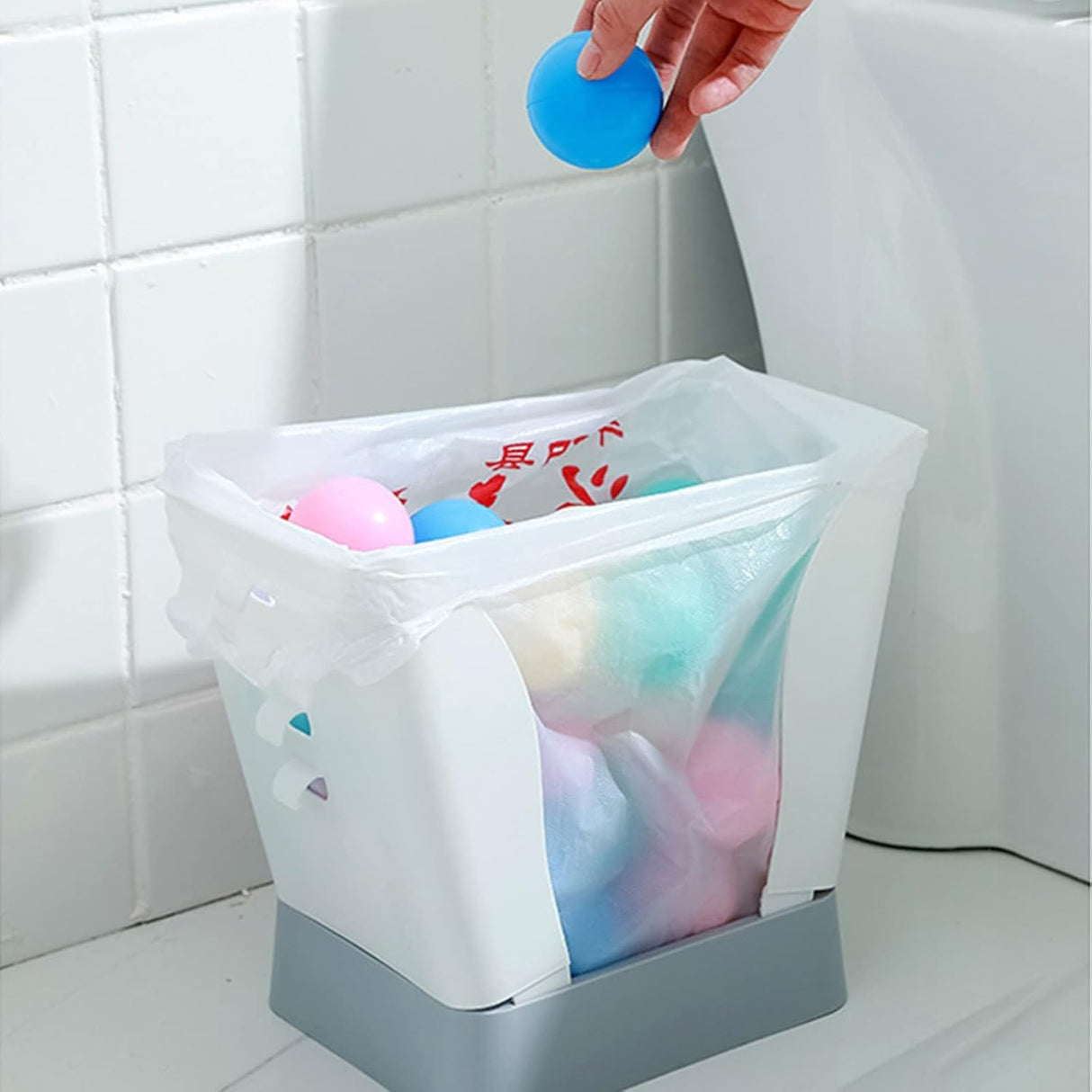 Cos De Gunoi Extensibil, Din Plastic, Reglabil, Pliabil, Versatil, Pentru Bucatarie, Baie Sau Birou, Cos Universal, 21X25X17 Cm - vivimall.ro