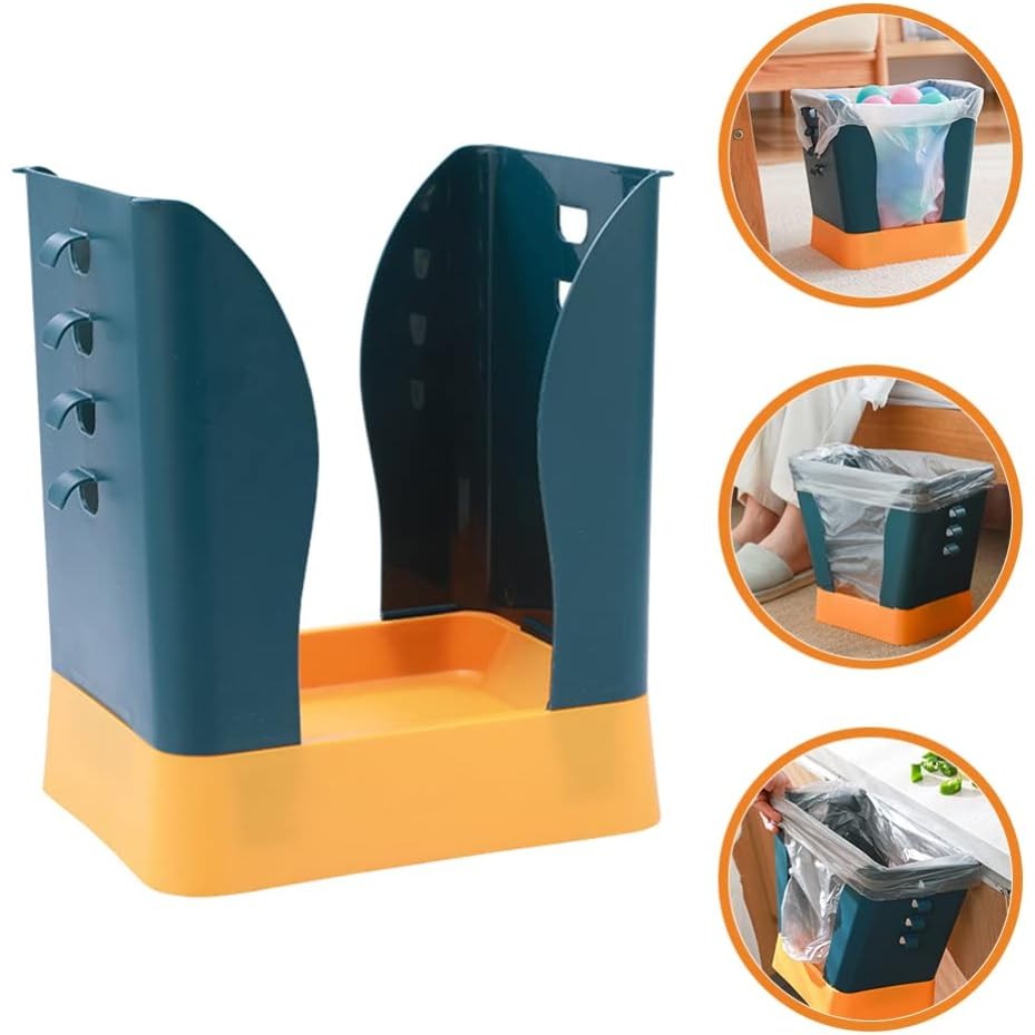 Cos De Gunoi Extensibil, Din Plastic, Reglabil, Pliabil, Versatil, Pentru Bucatarie, Baie Sau Birou, Cos Universal, 21X25X17 Cm - vivimall.ro