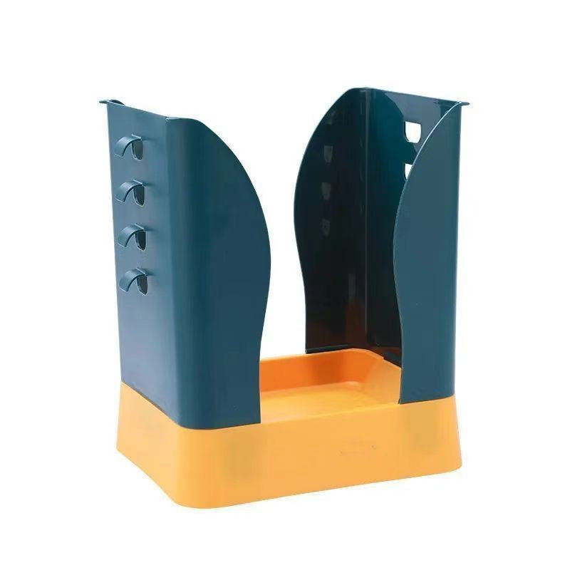Cos De Gunoi Extensibil, Din Plastic, Reglabil, Pliabil, Versatil, Pentru Bucatarie, Baie Sau Birou, Cos Universal, 21X25X17 Cm - vivimall.ro