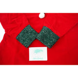 Costum Craciun, Vivimall, Fete, Spiridus, rosu, 10 - 13 ani, catifea - vivimall.ro