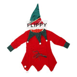 Costum Craciun, Vivimall, Fete, Spiridus, rosu, 10 - 13 ani, catifea - vivimall.ro