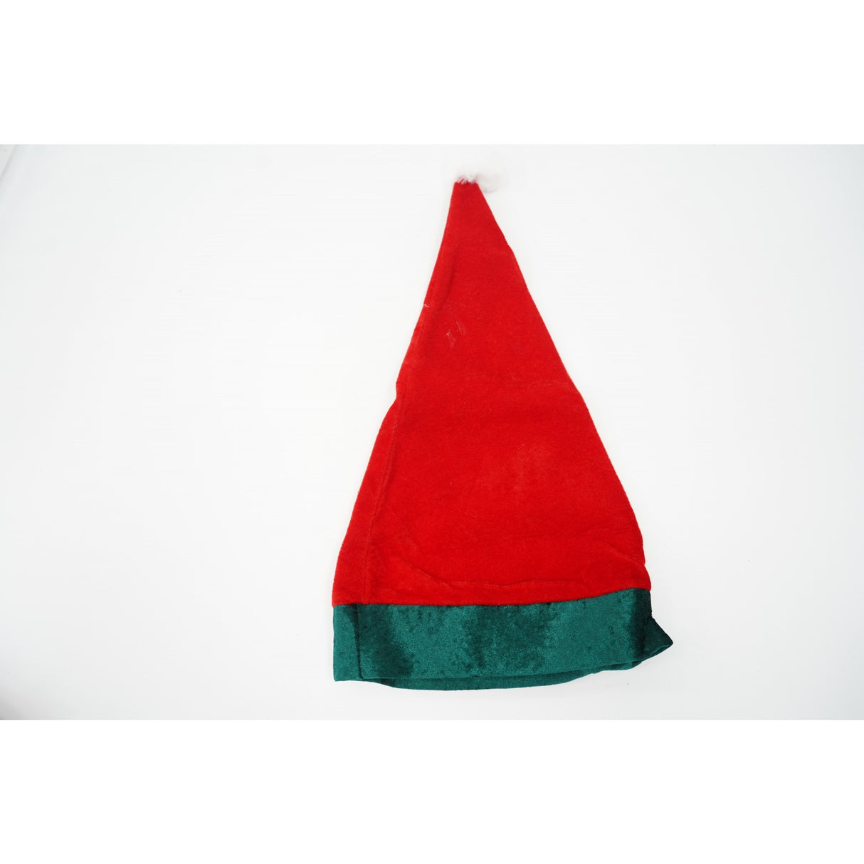 Costum Craciun, Vivimall, Spiridus, rosu,  7 -9 ani, catifea - vivimall.ro