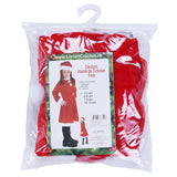 Costum Craciunita Flippy® Fata, 1-3 ani, 3 piese, Catifea - vivimall.ro