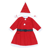 Costum Craciunita Fata, 7-9 Ani, 3 Piese, Polar