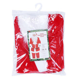 Costum Mos Craciun Vivimall® Barbat, Adult, 5 piese, Catifea - vivimall.ro