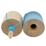 Kendama Pill X Originala, Flippy, Profesionala Model Rubber Grip Pilula, din Lemn, Varsta 9+, Ata 62/65 cm, 11 x 5 x 5 cm, Gradient Albastru/Albastru deschis - vivimall.ro