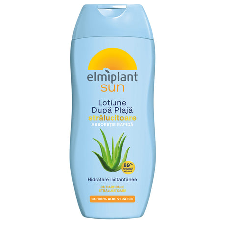 Crema Hidratanta Dupa Plaja, Lapte Hidratant cu Efect Stralucitor, Elmiplant Sun, 200 ml - vivimall.ro
