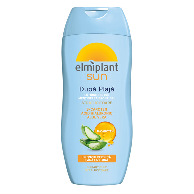 Crema Hidratanta Dupa Plaja, Lapte Hidratant pentru Prelungirea Bronzului, Elmiplant Sun, 200 ml - vivimall.ro