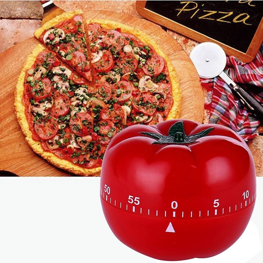 Cronometru mecanic bucătărie, formă roșie, 60 min | CookTime - vivimall.ro