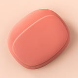 Husa din Silicon, Vivimall, pentru Casti, Cabluri, Portabil, 8.5 x 10 x 2 cm, Rosu Oranj - vivimall.ro