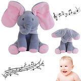 Elefantel interactiv muzical copii | PeekyBoo - vivimall.ro