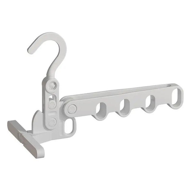 Umeras pentru Haine, Vivimall, pentru Calatorie, 5 Gauri, Alb - vivimall.ro
