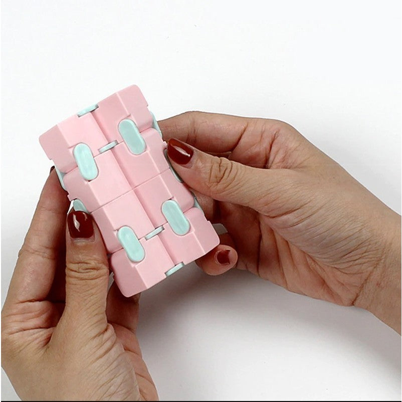 Cub Antistres, Fidget Toy, Infinity Magic Cube, Roz/