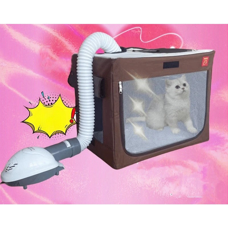 Кафява текстилна клетка за сушене на козина | PetPro