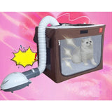 Кафява текстилна клетка за сушене на козина | PetPro