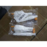 Cleste Multifunctional, Flippy, 2in1, Cleste pentru Parul Cazut si Mini Racleta pentru Depuneri, din ABS, Model Rata, Alb