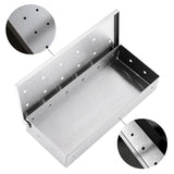 Cutie Afumător Grătar Inox 22cm | GrillMaster - vivimall.ro