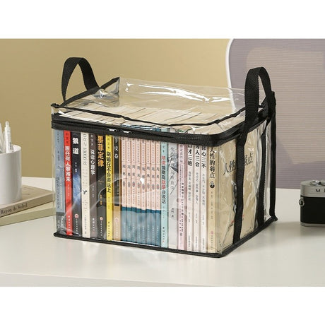 Cutie De Depozitare Din PVC, Textil, Rezistentă La Apă, Geantă Pentru Cărți, 32x24x25 cm - vivimall.ro