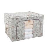 Cutie Depozitare, 66L, Din Material Textil, Pentru Haine Si Lenjerii, Model Fluturasi