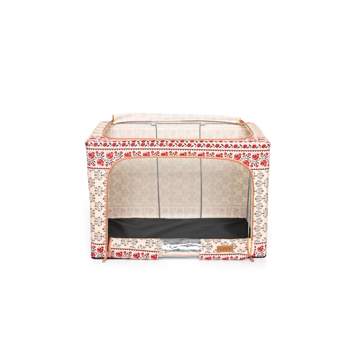 Cutie De Depozitare Pliabila 66L Motiv Traditional | StyleBox 3 - vivimall.ro