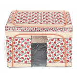 Cutie De Depozitare Pliabila 66L Motiv Traditional | StyleBox 3 - vivimall.ro