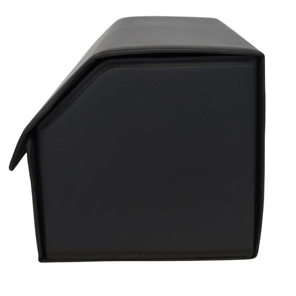 Cutie de Depozitare Auto, Flippy, Geanta Multifunctionala  din Piele Ecologica, Organizator Premium Portbagaj, 2 Compartimente Depozitare, Pliabil  si Rezistent la Uzura, Negru, 55 x 30 x 30cm - vivimall.ro