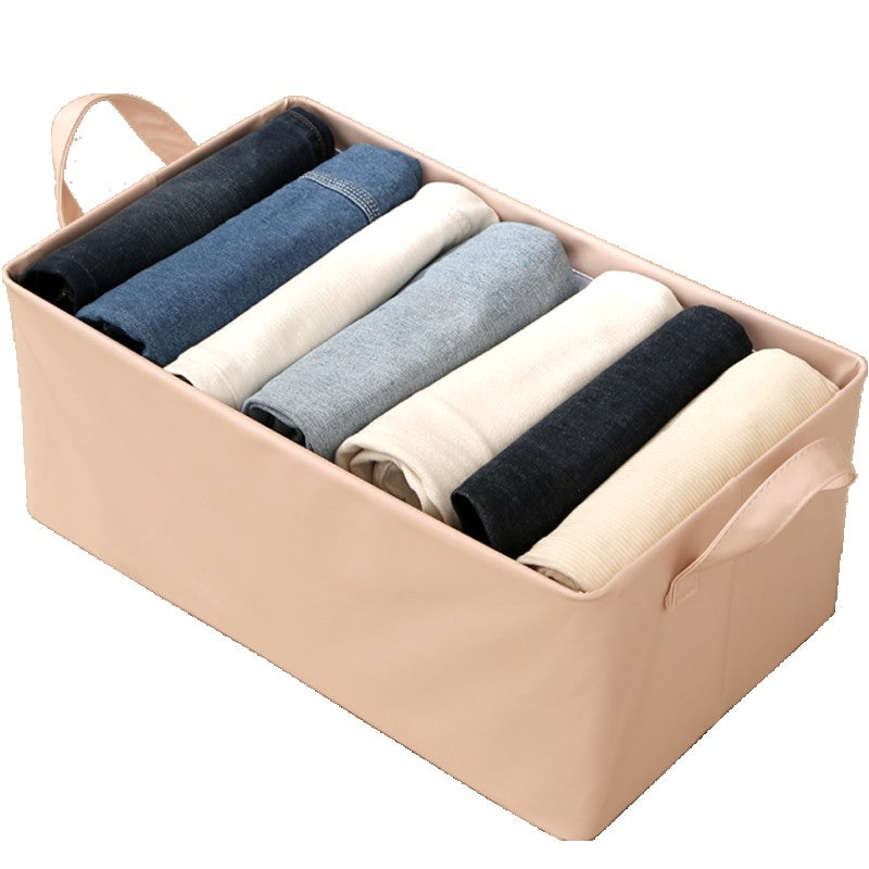 Cutie De Depozitare Tip Cos, Material Piele Ecologica, Pliabila, 26 L, Cadru Metalic, Cu Manere