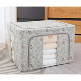 Cutie Depozitare, 66L, Din Material Textil, Pentru Haine Si Lenjerii, Model Fluturasi