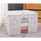 Cutie Depozitare, 66L, Din Material Textil, Pentru Haine Si Lenjerii, Model Fluturasi
