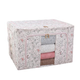 Cutie Depozitare, 66L, Din Material Textil, Pentru Haine Si Lenjerii, Model Fluturasi