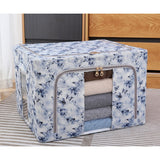 Cutie Depozitare, 66L, Din Material Textil, Pentru Haine Si Lenjerii, Model Fluturasi