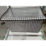 Cutie Depozitare, Vivimall, Capac Transparent, Model In Carouri, Model Mare, Maro - vivimall.ro