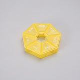 Cutie Separator Medicamente Cu Zilele Saptamanii, Plastic, 7 Compartimente - vivimall.ro