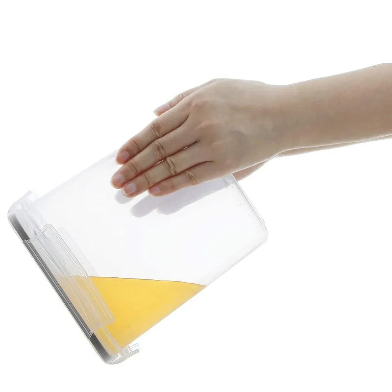 Cutii De Depozitare Alimente, Set Din 15 Cutii Pentru Condimente, Cereale, Cutii Pentru Bucatarie, Din Plastic Pp, Cutii Alimentare, Diferite Dimensiuni, Transparente - vivimall.ro