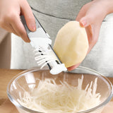 Cutit De Fructe Multifunctional, Razatoare, Curatator Fructe-Legume, Deschizator De Sticle, 18.1X3.8X2Cm - vivimall.ro