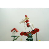 Cutiuta muzicala decorata de Craciun, Multicolor, din Lemn, 17 cm x 27.5 cm, Interior, Vivimall - vivimall.ro