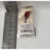 Cutter pentru Cutii, Vivimall, Varf Rotunjit si Zimtat, Tip Breloc, 6.5x3.5 cm, Crem - vivimall.ro