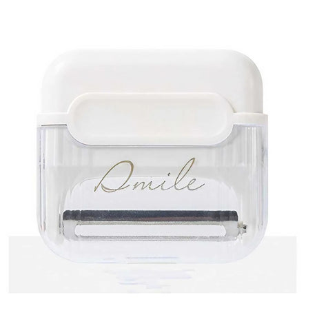 Decojitor/Curatator Manual De Legume Si Fructe, Portabil, Cu Magnet, Doua Lame, Inox, 6.7X6X1.6 Cm - vivimall.ro