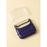 Decojitor/Curatator Manual De Legume Si Fructe, Portabil, Cu Magnet, Doua Lame, Inox, 6.7X6X1.6 Cm - vivimall.ro