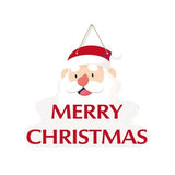 Set 2 Decoratiuni de Craciun, Vivimall, de Agatat, pentru Usa, Sfoara Inclusa, 21 cm/28 cm, din Hartie 350g, Multicolor - vivimall.ro