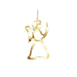 Decoratiune de Craciun Luminoasa in forma de Ingeras 21x12 cm, cu Ventuza, Alb Cald, Vivimall - vivimall.ro