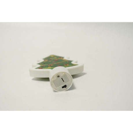 Decoratiune luminoasa 3D, Tip brad mic, cu baterii - vivimall.ro