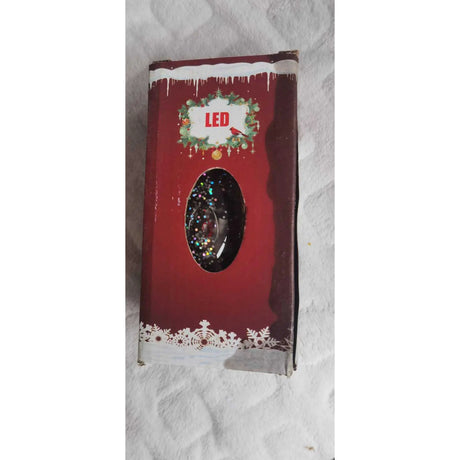 Decoratiune Luminoasa, Vivimall, Felinar de Craciun, cu Lumina LED, Ornament Model Lampa cu Ulei Om de Zapada, cu Maner, 14x7x6 cm, Negru, Resigilat - vivimall.ro