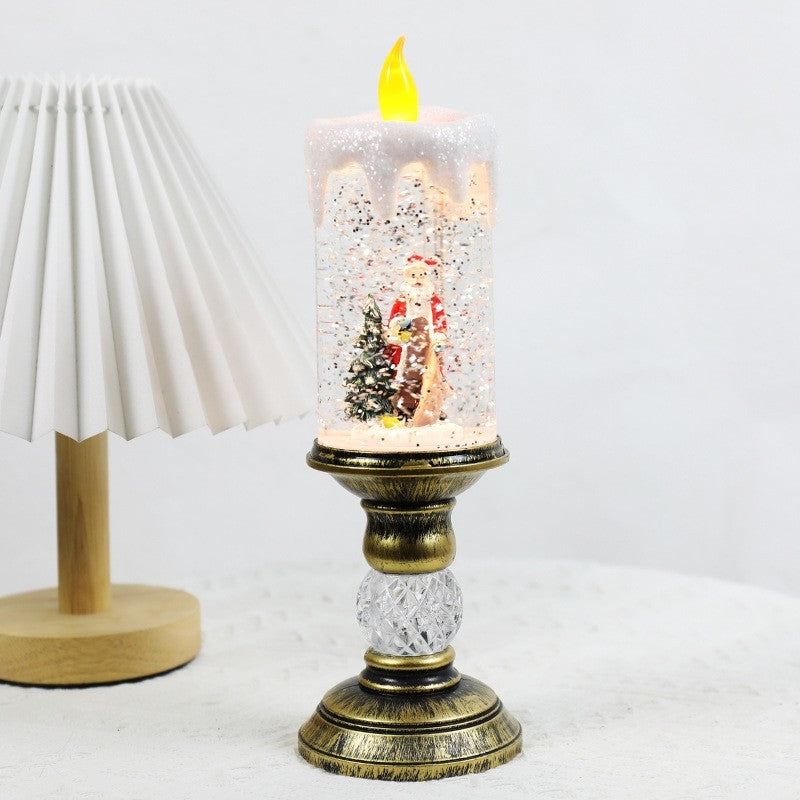 Decoratiune Luminoasa, Lampa De Craciun, Cu Lumina Led, Ornament , Resigilat - vivimall.ro