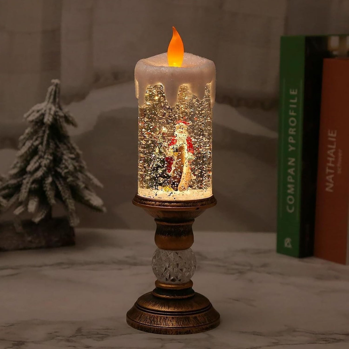 Decoratiune Luminoasa, Lampa De Craciun, Cu Lumina Led, Ornament , Resigilat - vivimall.ro