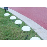 Градинска декорация, соларна лампа, форма на гъба, 5 гъби, топло бяло