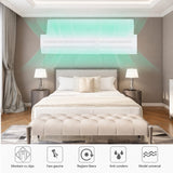 Deflector pentru Aer Conditionat, Flippy, Model S cu Trei Panouri, Capac pentru Directionarea Fluxului de Aer si Reducerea Curentului Direct - vivimall.ro