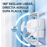 Deflector pentru Aer Conditionat, Flippy, Purificare cu Ioni Negativi, Universal, Protectie Impotriva Curentului De Aer Rece Sau Cald, Ajustabil 180 Grade - vivimall.ro